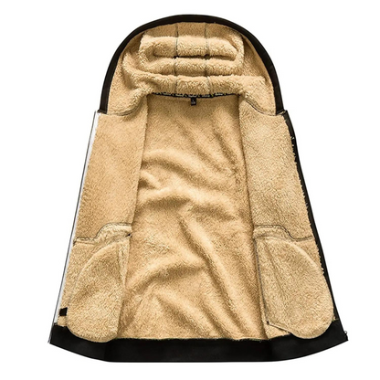 Men's lambswool winter hoodies