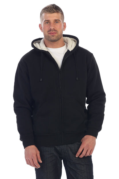 Men's lambswool winter hoodies