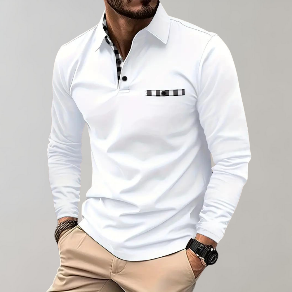 Men's long-sleeved T-shirt Casual
