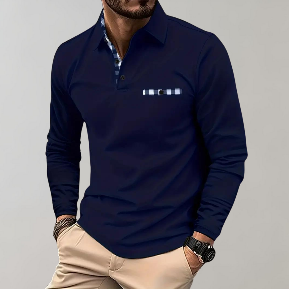 Men's long-sleeved T-shirt Casual
