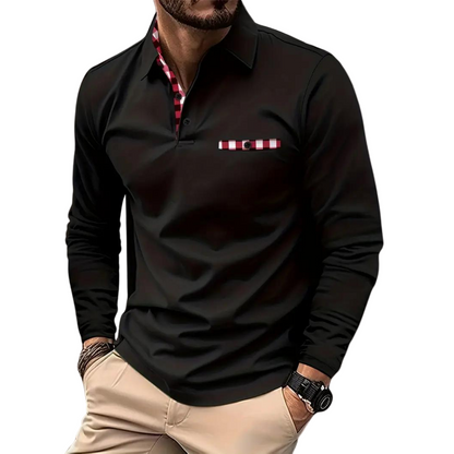 Men's long-sleeved T-shirt Casual
