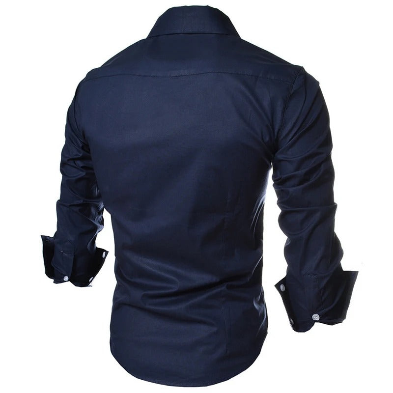 Men's long-sleeved shirt