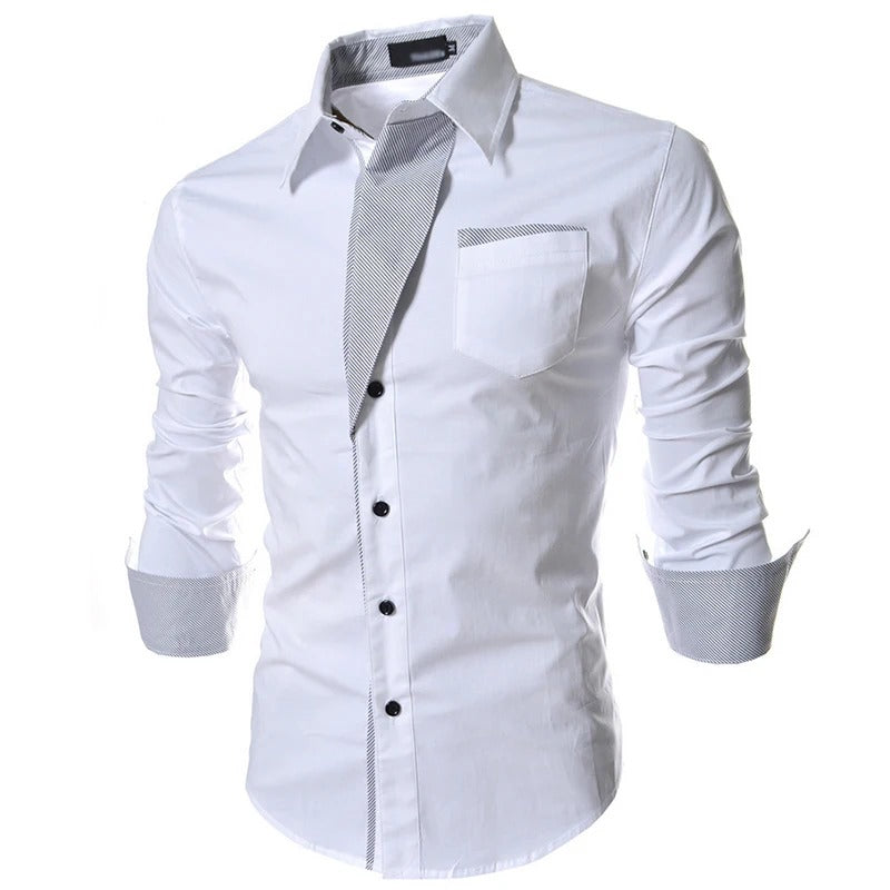 Men's long-sleeved shirt
