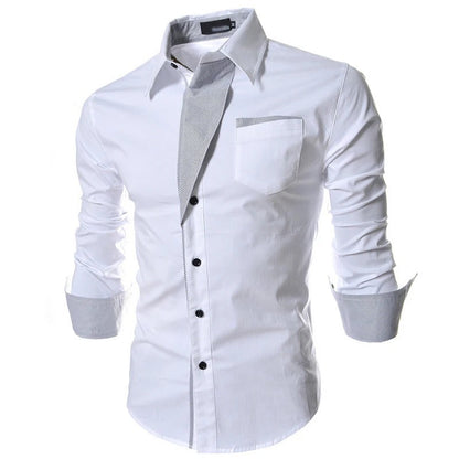Men's long-sleeved shirt