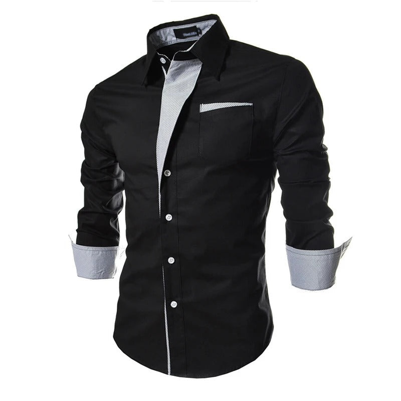 Men's long-sleeved shirt