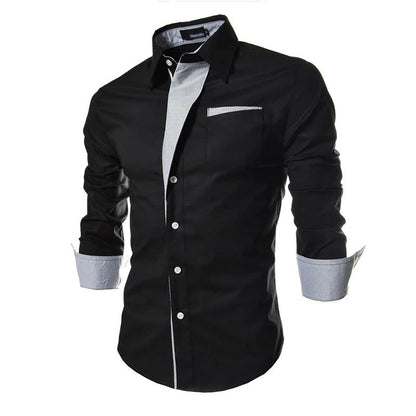 Men's long-sleeved shirt