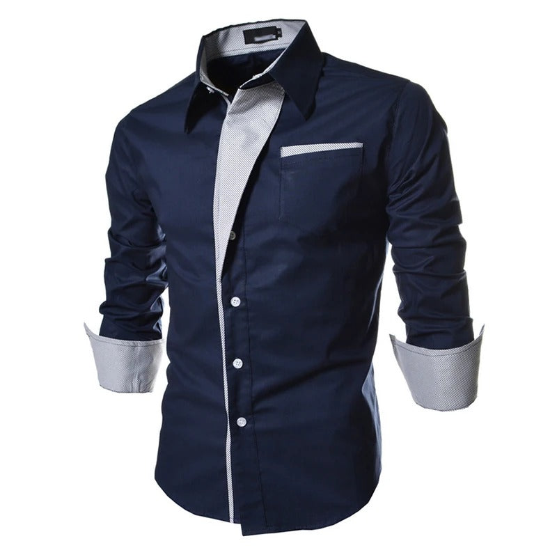 Men's long-sleeved shirt