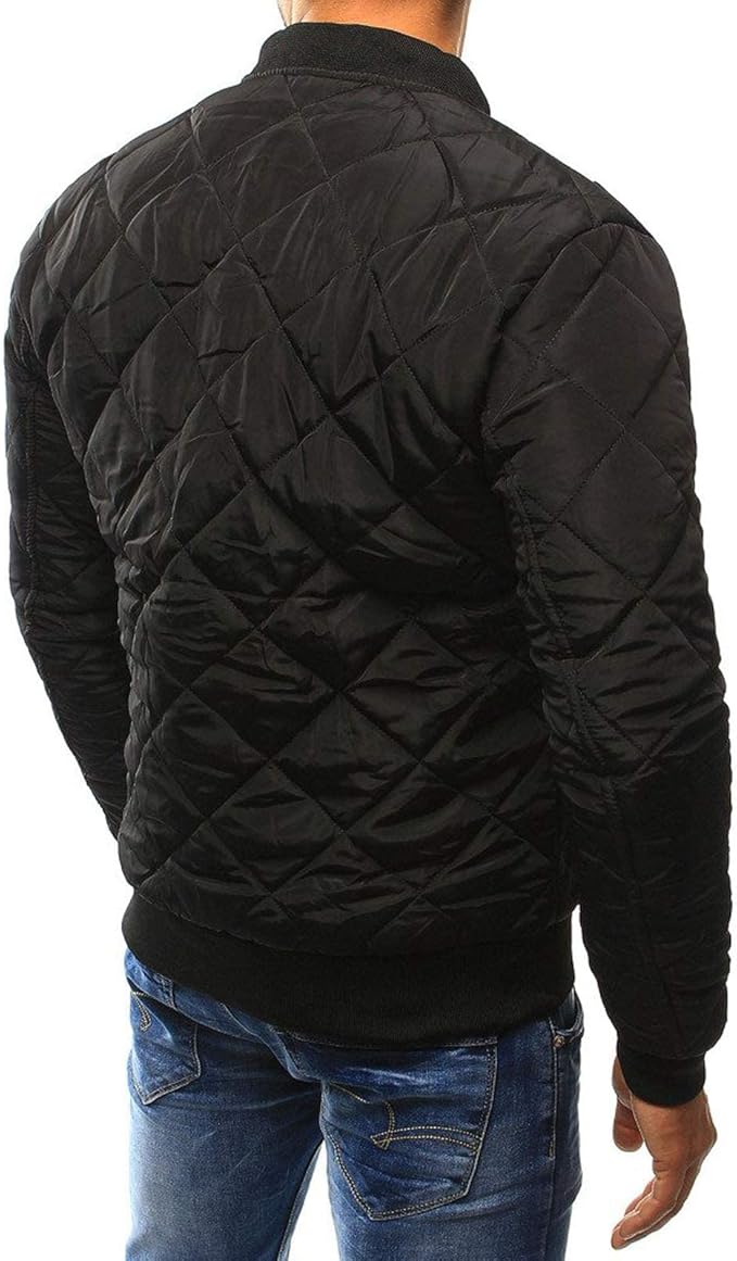 Men's padded bomber jacket