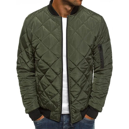 Men's padded bomber jacket