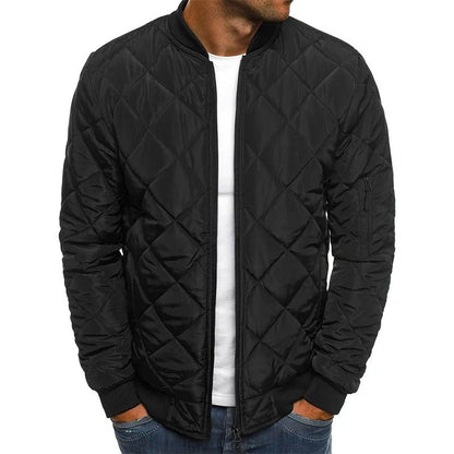 Men's padded bomber jacket
