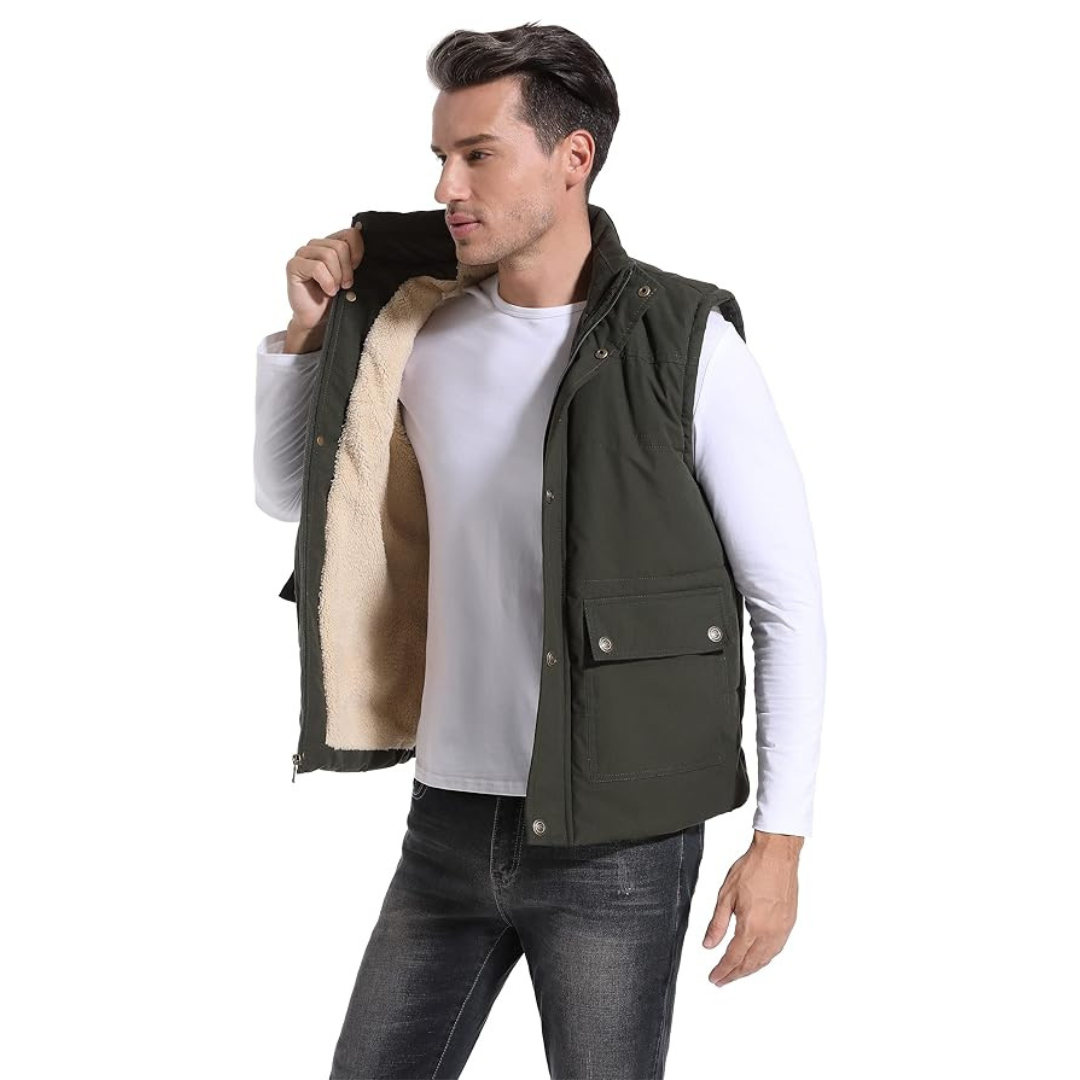 Men's sleeveless jacket