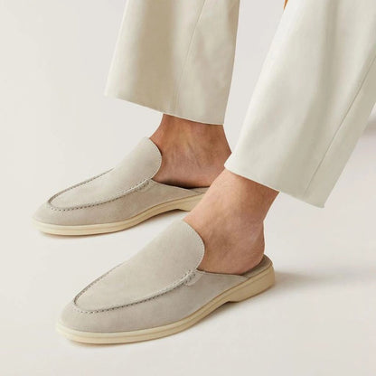 Men's suede slipper