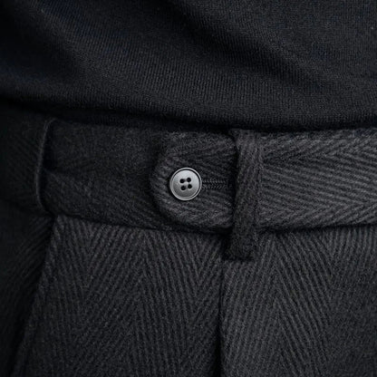 Men's trousers Fish leg pattern Stylish