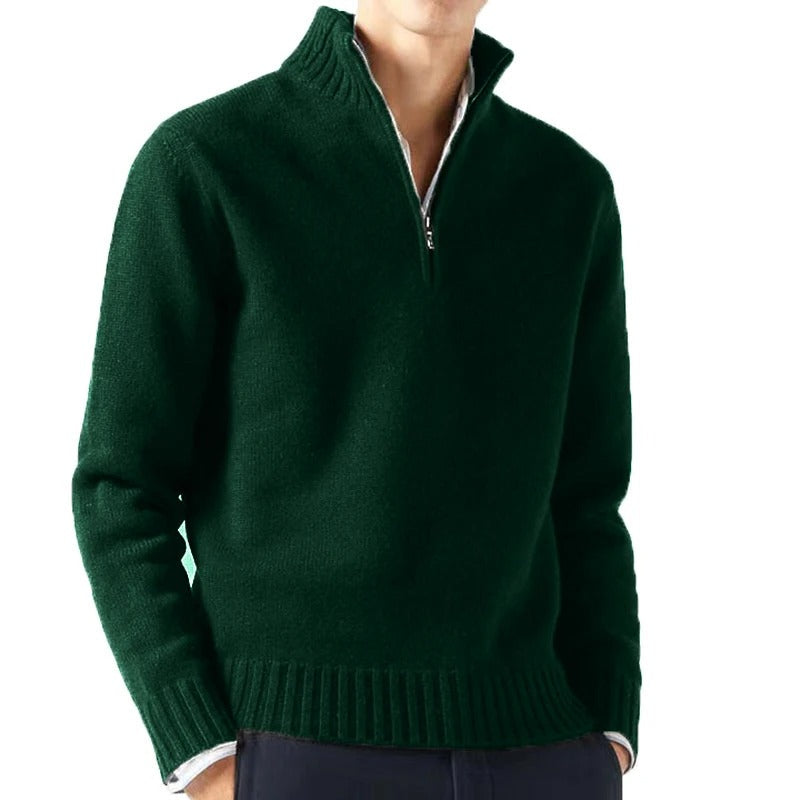 Men's turtleneck pullover