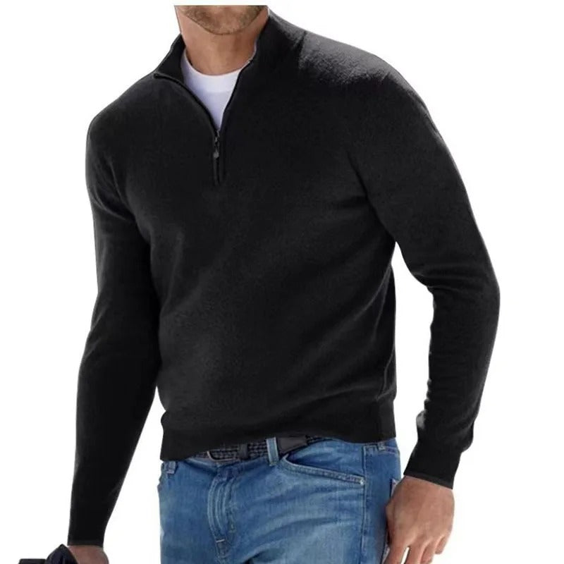 Men's turtleneck pullover