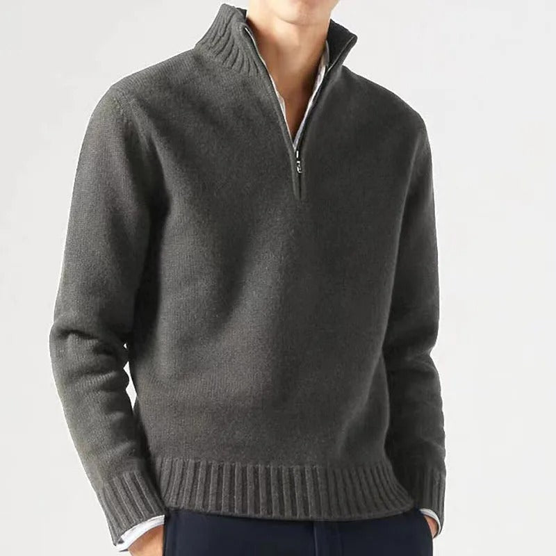 Men's turtleneck pullover