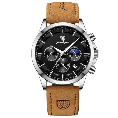 Men's waterproof chronograph watch