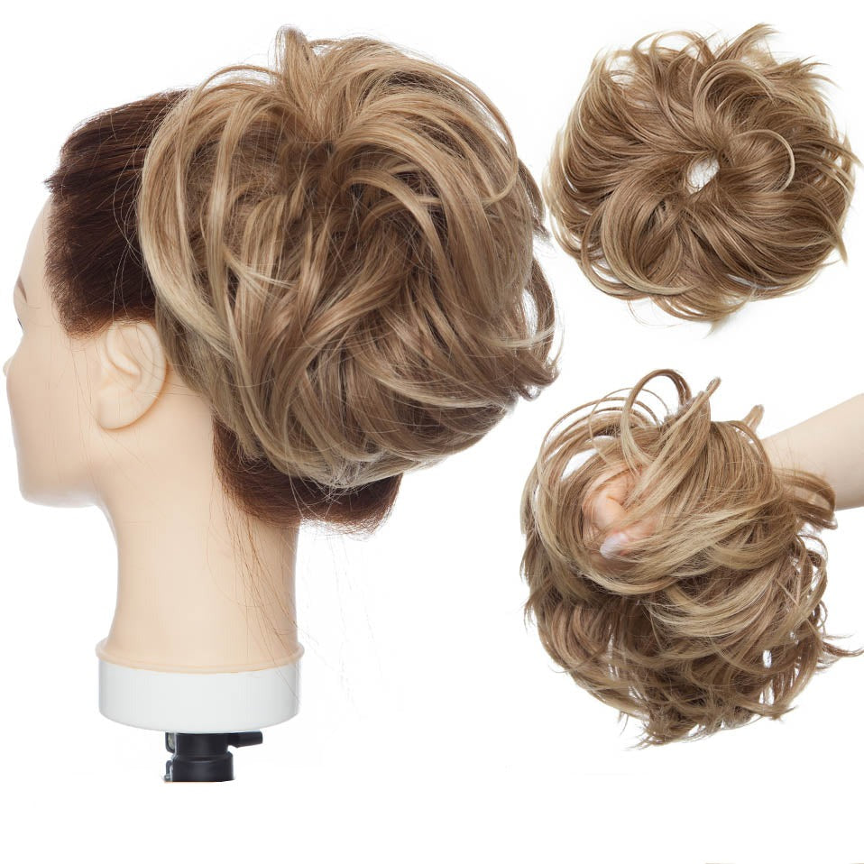 Messy bun hair scrunchie