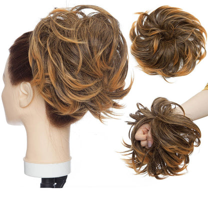 Messy bun hair scrunchie