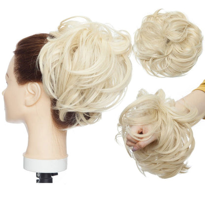Messy bun hair scrunchie