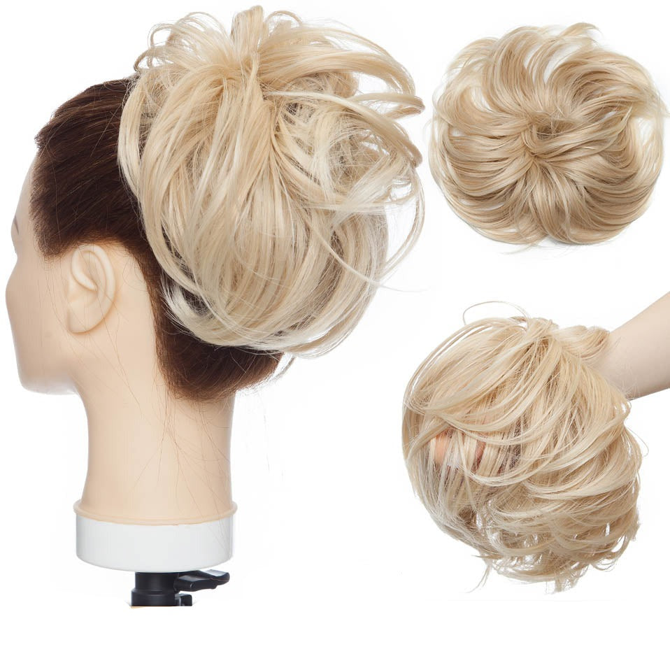 Messy bun hair scrunchie