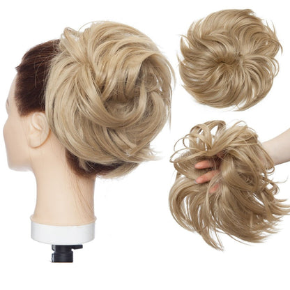 Messy bun hair scrunchie