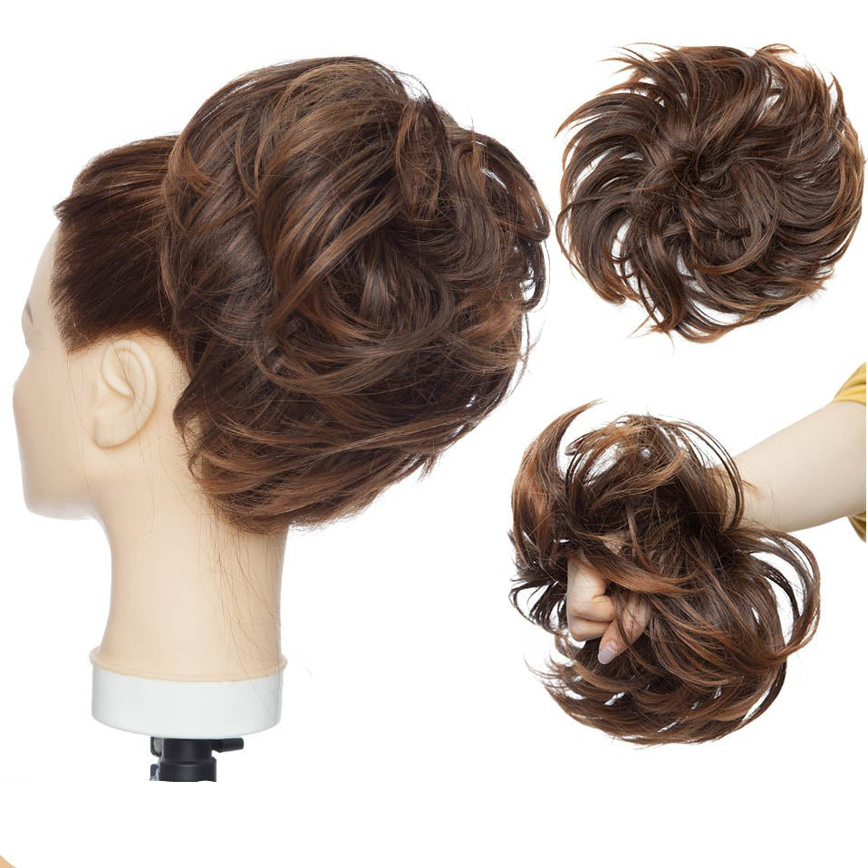 Messy bun hair scrunchie