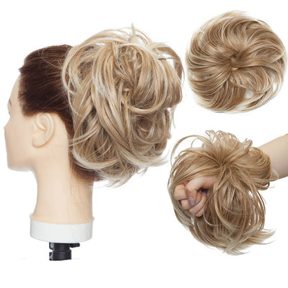 Messy bun hair scrunchie