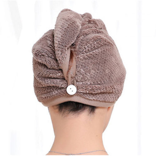 Microfibre Hair Towel (2 Pieces)