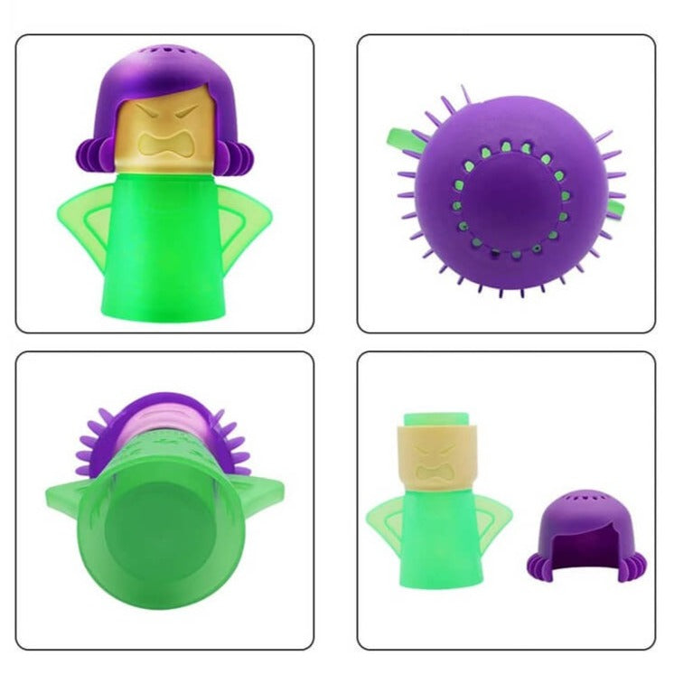 Microwave steam cleaner