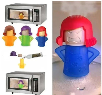 Microwave steam cleaner