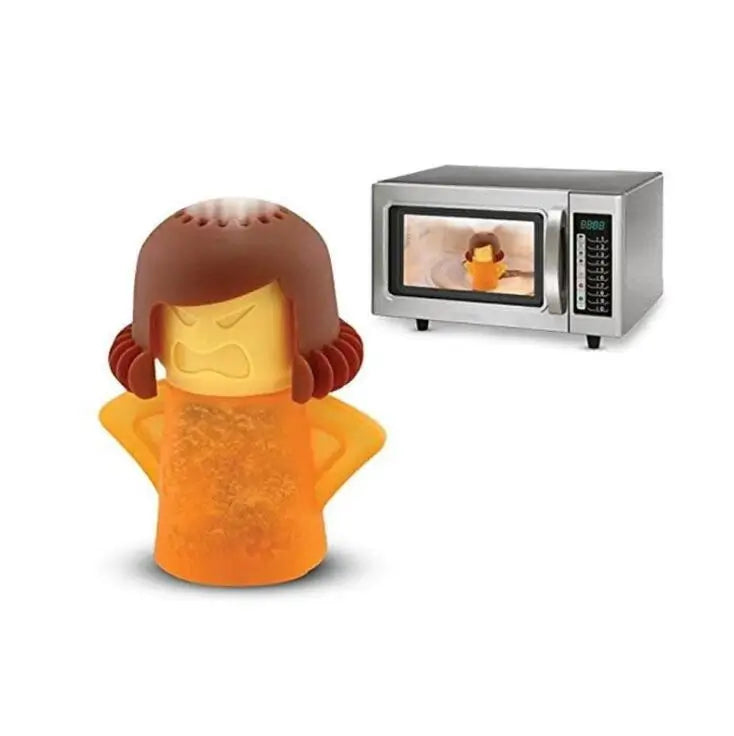 Microwave steam cleaner