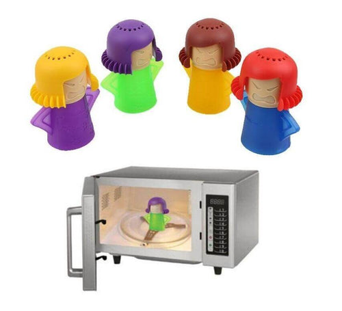 Microwave steam cleaner
