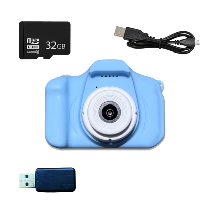 Mini Camera Retro Style Plastic Compact Portable