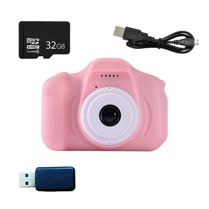 Mini Camera Retro Style Plastic Compact Portable