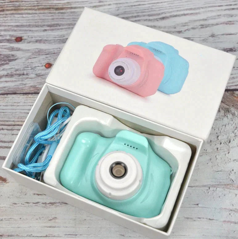 Mini Camera Retro Style Plastic Compact Portable