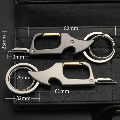 Mini Knife Alloy Keychain