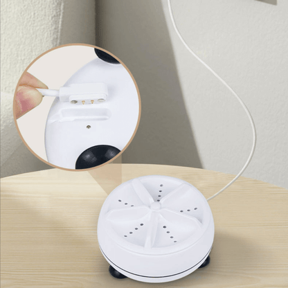 Miniature Ultrasonic Turbine Washing Machine