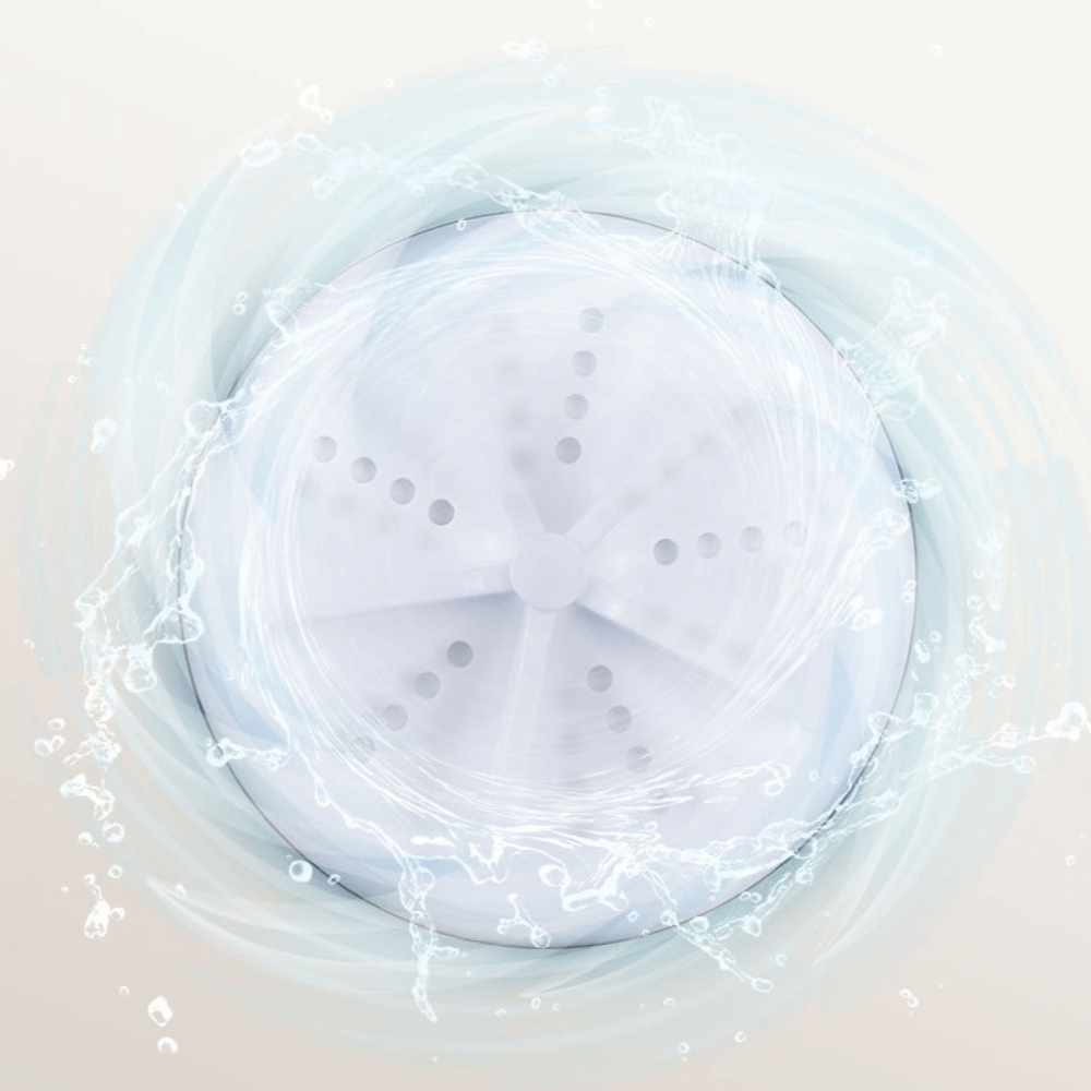 Miniature Ultrasonic Turbine Washing Machine