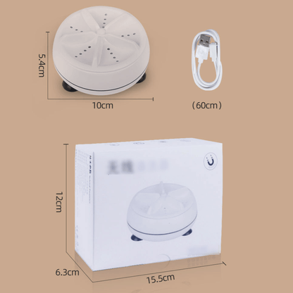 Miniature Ultrasonic Turbine Washing Machine