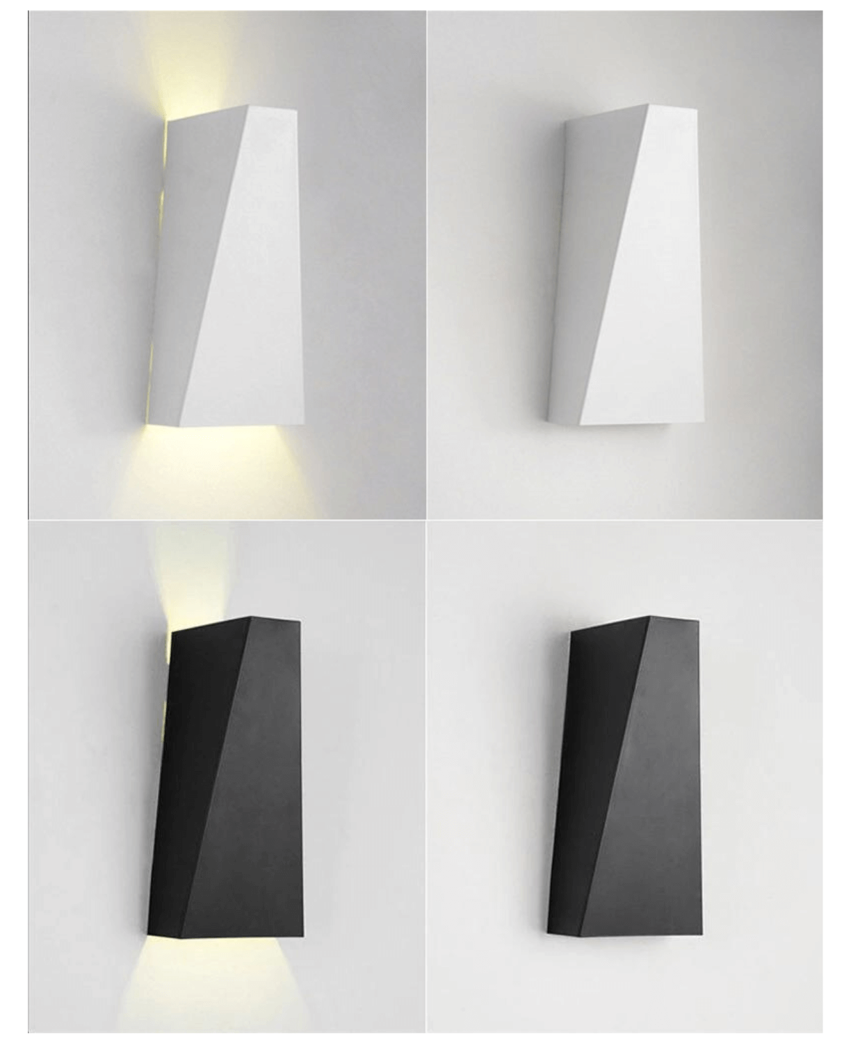 Minimal Geometric Wall Lamp