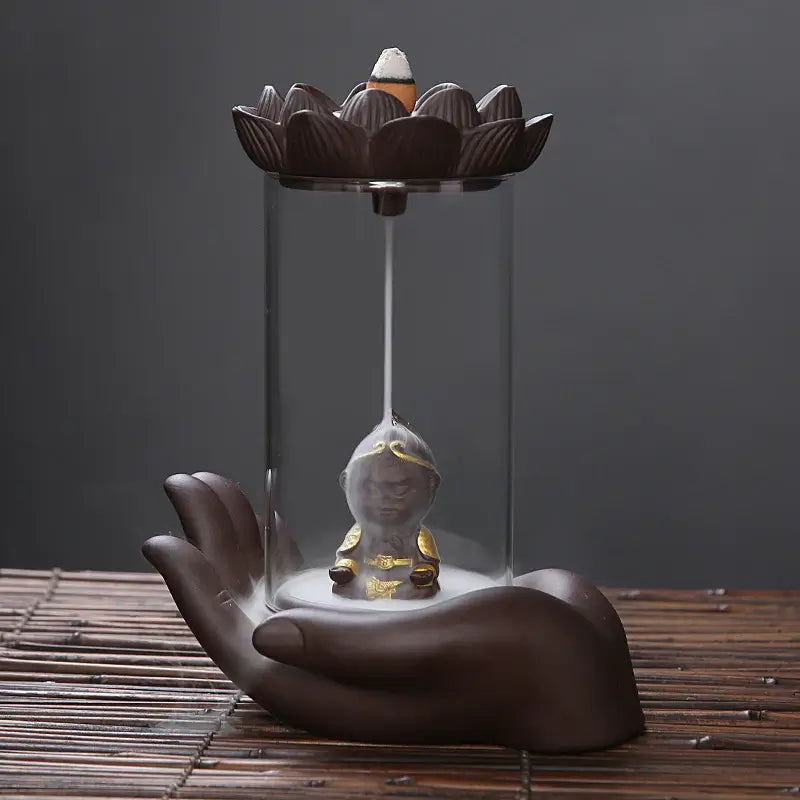 Monkey Backflow Incense Burner