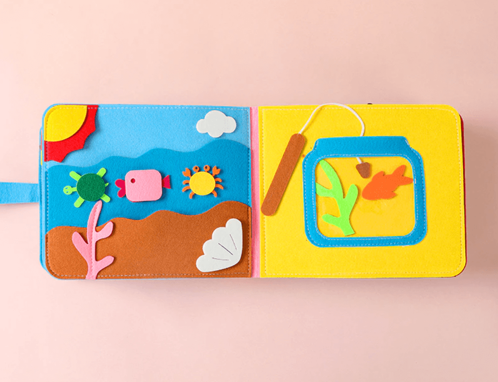 Montessori Baby Wipes Book