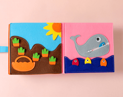 Montessori Baby Wipes Book