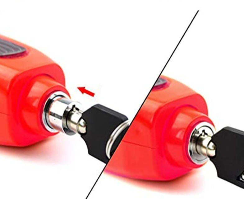Motorbike Anti-Theft Handlebar Lock