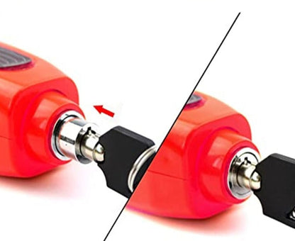 Motorbike Anti-Theft Handlebar Lock