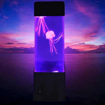 Multi-coloured Jellyfish Aquarium Lamp