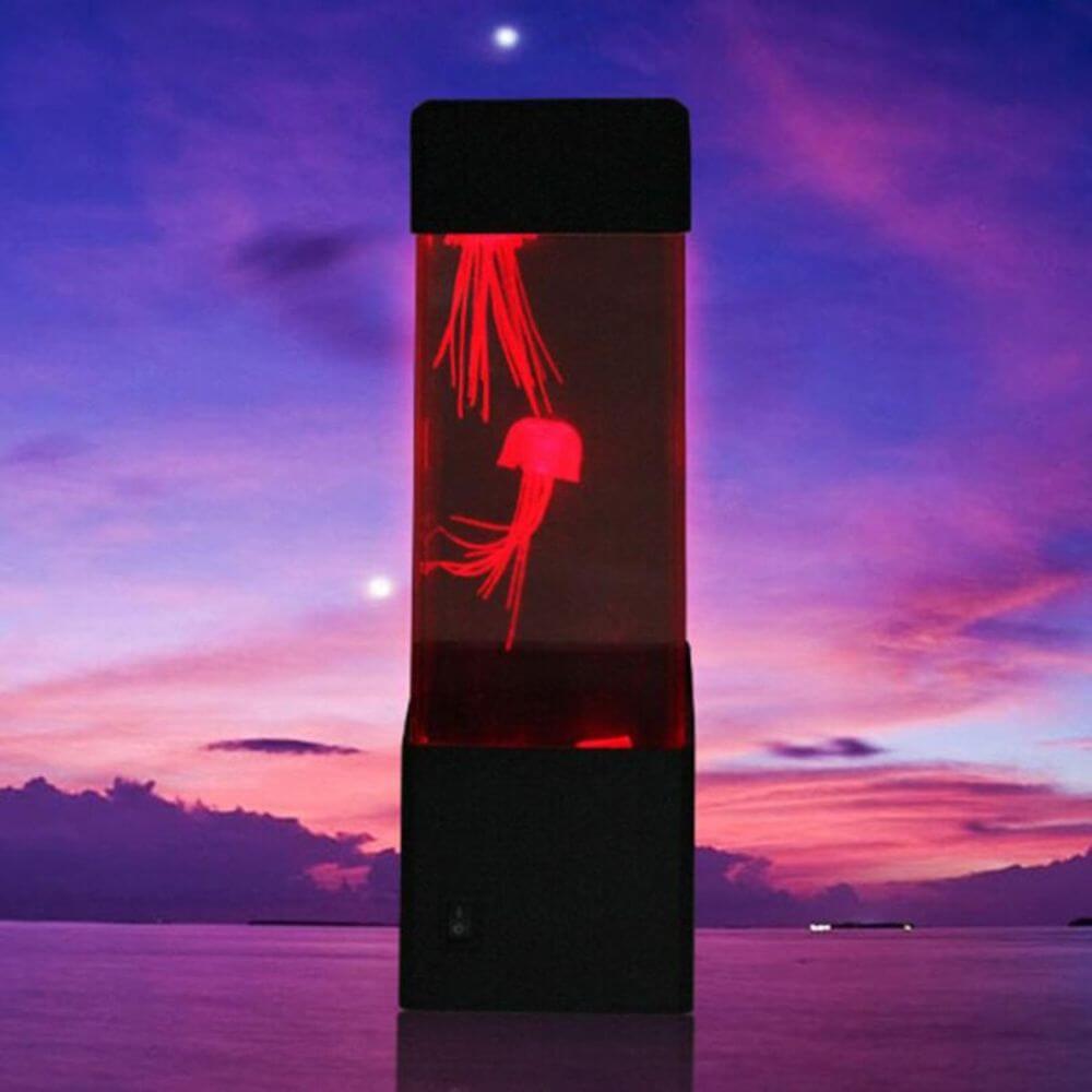 Multi-coloured Jellyfish Aquarium Lamp