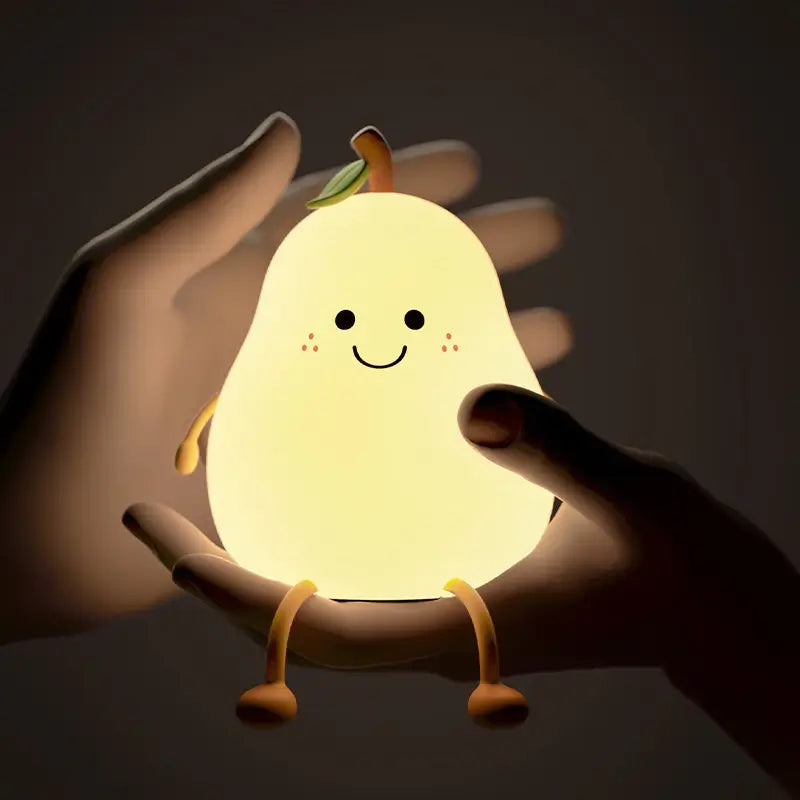 Multicoloured Speckled Pear Nightlight