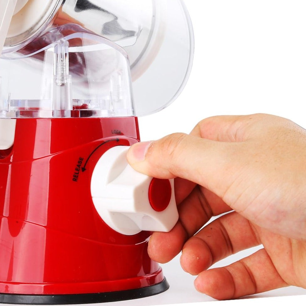 Multifunctional 3-blade vegetable slicer